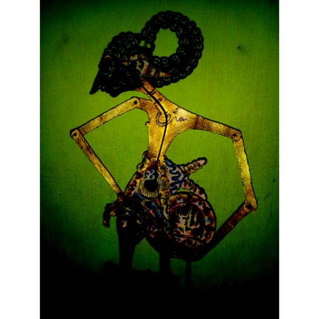 WAYANG PAJANGAN DINDING MAINAN/KOLEKSI, ASLI KULIT