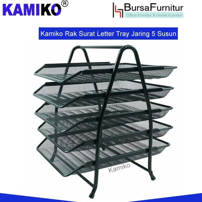 

Office & Stationery | Document Organizer | Kamiko Rak Surat Letter Tray Jaring Letter Paper Document Tray Susun 5 | Best Seller