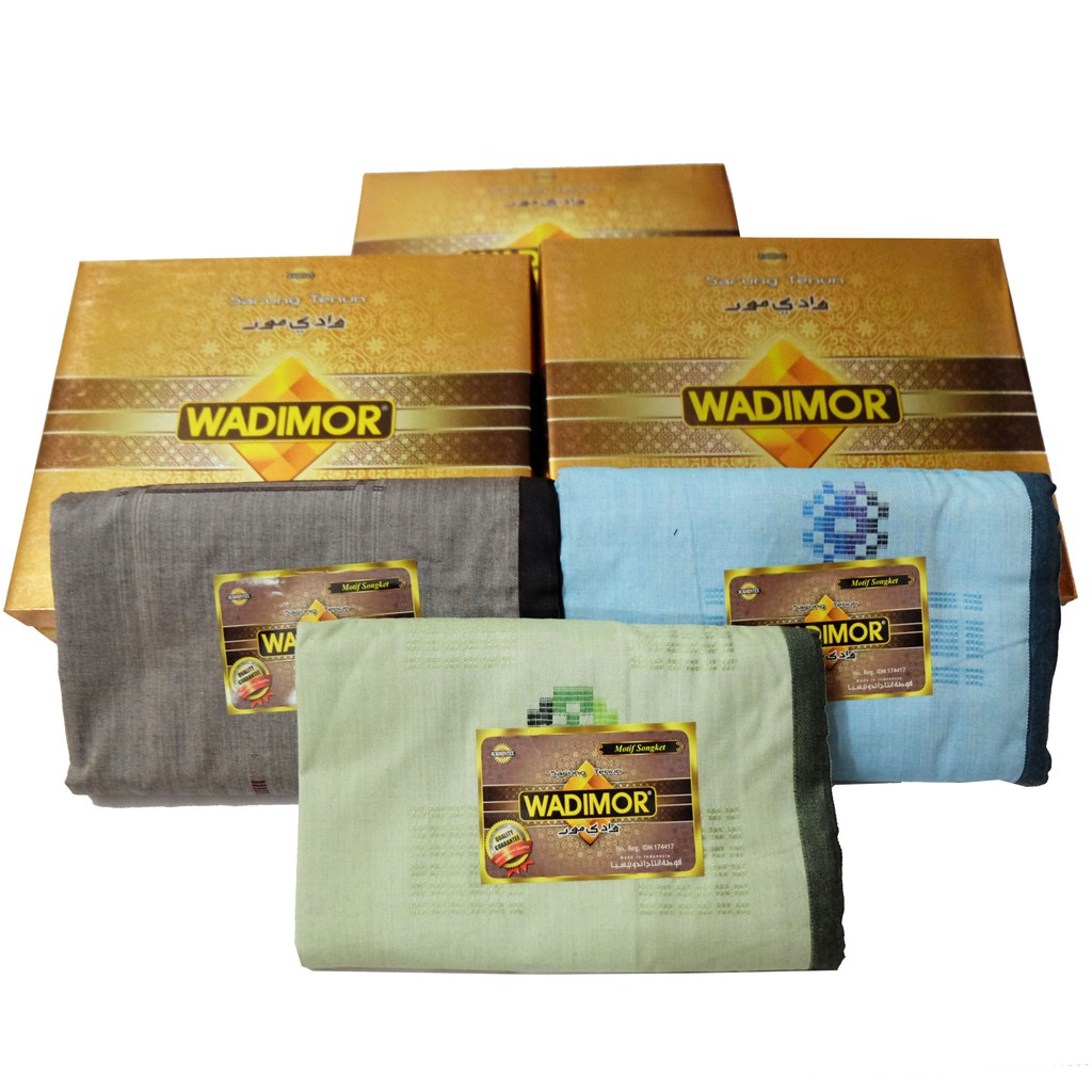 Sarung Tenun Wadimor Songket Dewasa
