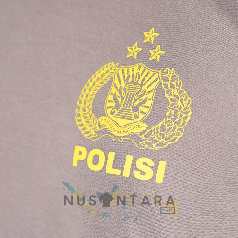 Polisi Kaos Polri Tangan Panjang Kaos Dinas polisi Dalaman polisi Kaos Bhayangkara Indonesia Kaos Polisi