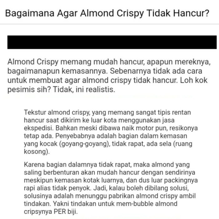 Almond Crispy Cheese Wisata Rasa Halal