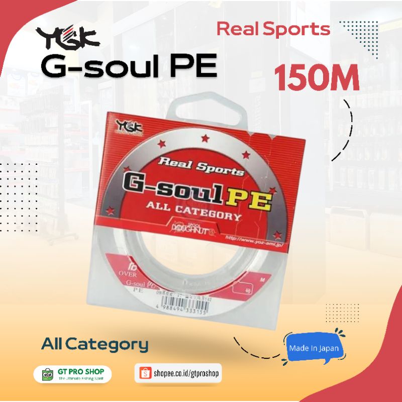 PE YGK REAL SPORTS G-SOUL ALL CATEGORY