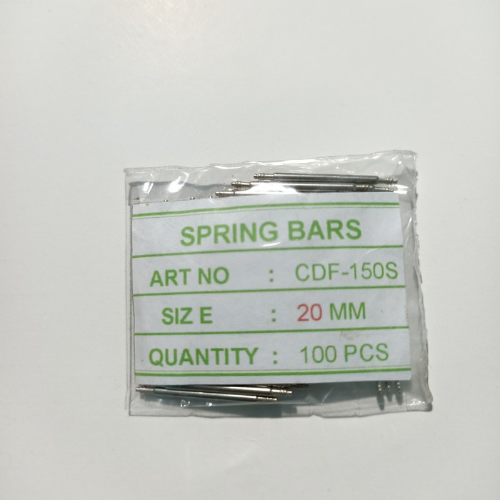 100pcs pin pengait tali jam tangan springbars