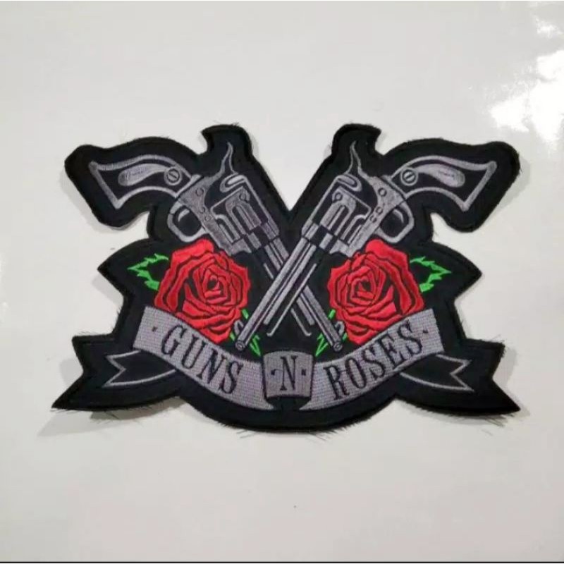 patch bordiran Guns n roses besar emblem jaket