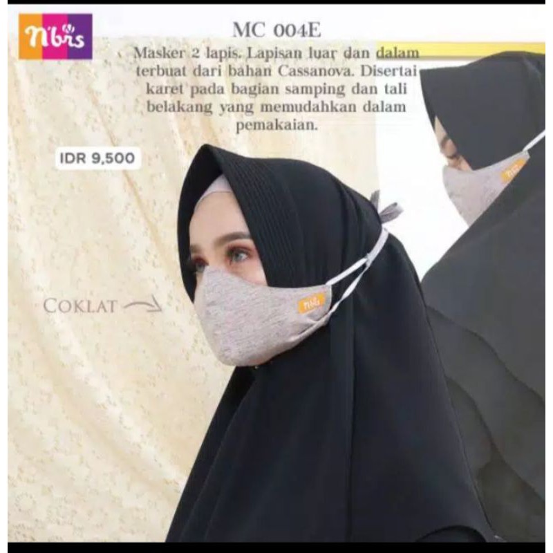 Masker kain Nibras MC 04 E