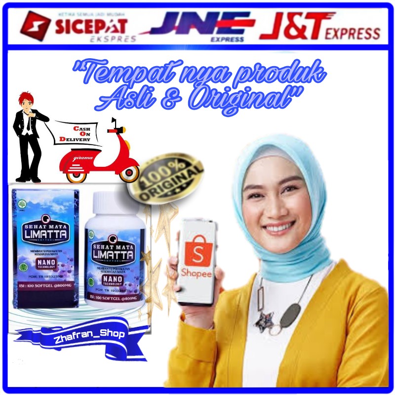 LIMATTA sehat mata soft gel asli original BPOM obat ampuh atasi segala penyakit mata