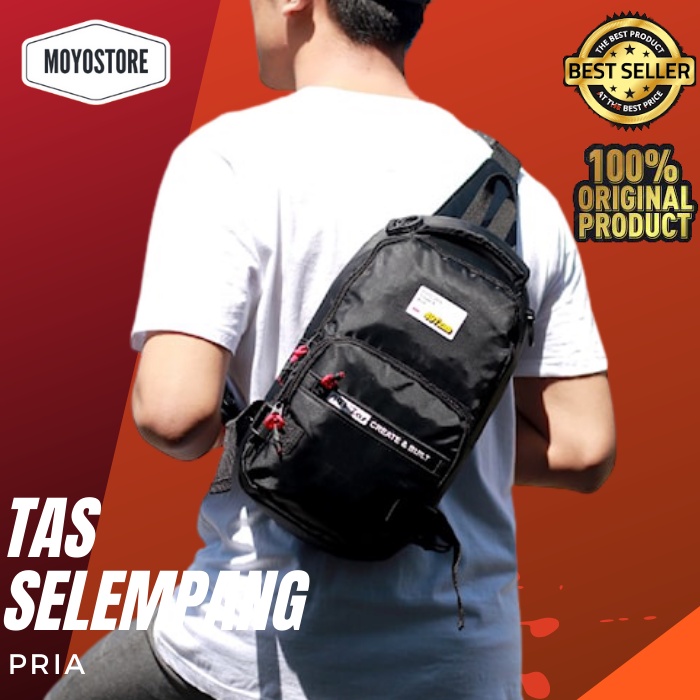 Tas Sling Bag Pria 601 Tas Sling Bag Pria Tas Waist Bag Pria  - Tas Selempang Pria Tas Pinggang Pria