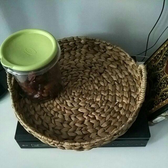 Tray Bulat/tray Bulat Rangka Besi/nampan Bulat