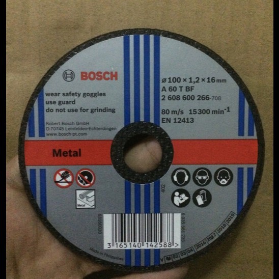 Jual Bosch Batu Potong Besi Inch Cutting Disc X Best