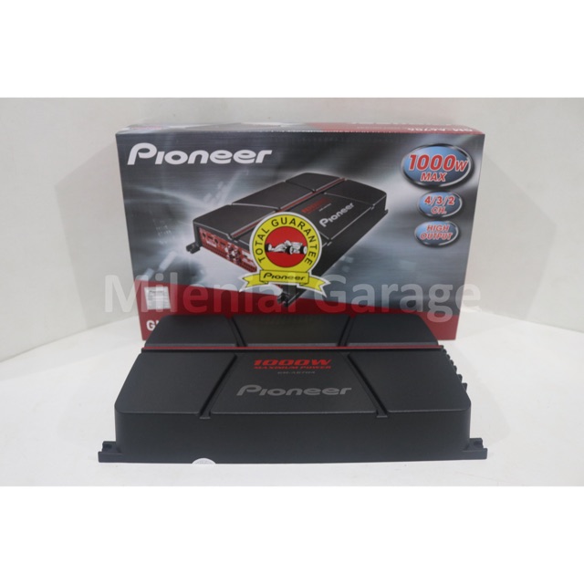 Power Amplifier 4 Channel Power Audio Mobil Pioneer GM-A6704 GM A6704 Kualitas Terbaik Asli