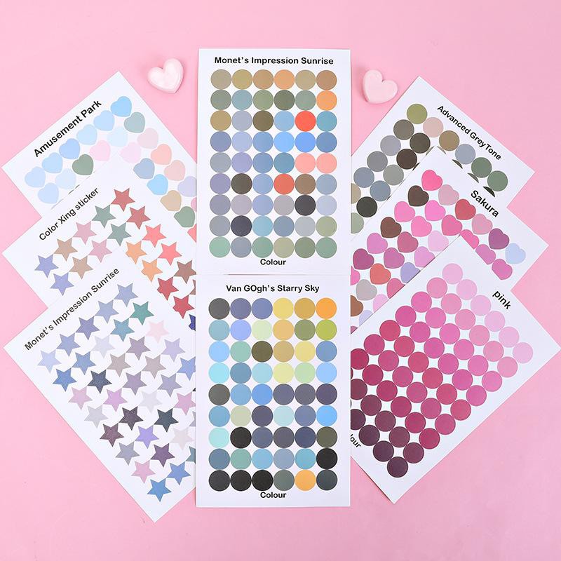 

[deespace] 1Pc HUAMO CUTE Sticker Decor DIY Planner Scrapbook Stiker Hias Diary Planner - B0200
