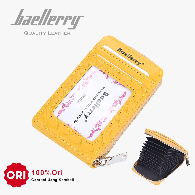 BAELLERRY N8103 Dompet Kartu Wanita Bahan Kulit PU Leather Premium WATCHKITE WKOS