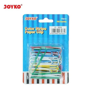 

Paper Clip Warna/Klip Penjepit Kertas Joyko C-5CS Jumbo