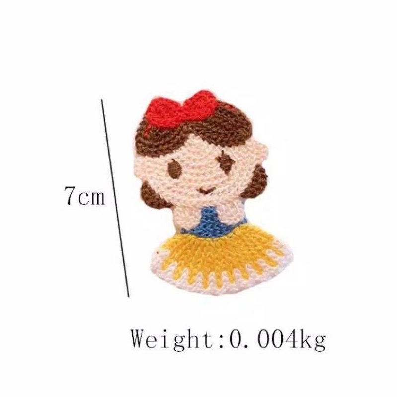 Delunashop_Acc hairclip disney princess Jepit rambut rajut princess jepit rambut anak pita anak