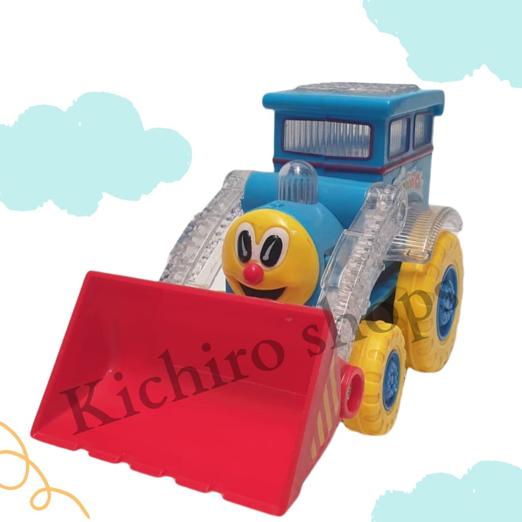 Mainan Anak Truck Cartoon Mainan Truk Musik dan Lampu - Kichiro Shops