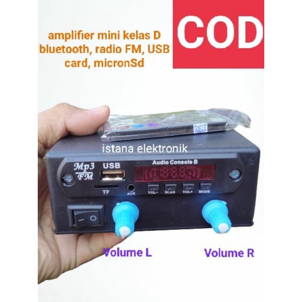 Power mini 12 volt AMPLIFIER MINI KELAS D