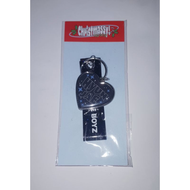 THE BOYZ HYUNJAE KEYRING CHRISTMASSY