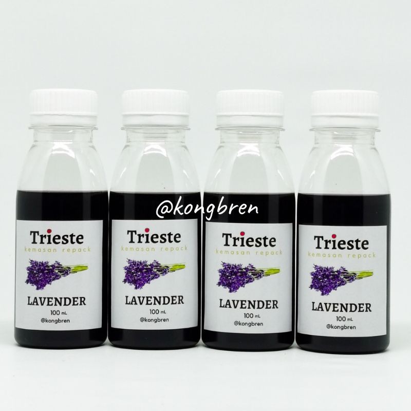 Sirup Lavender Trieste 100 ml - Trieste Syrup Lavender 100ml