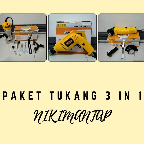 Mesin Kayu / Profil Kayu / Gerinda Potong / Bor Listrik / Alat Kayu