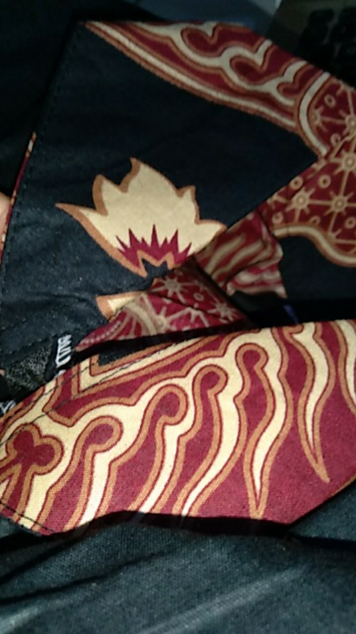 M-l-xl-xxl Batik Tunik Wanita Asj Sa Hrb026 Kenongo Pekalongan Sogan Tulis