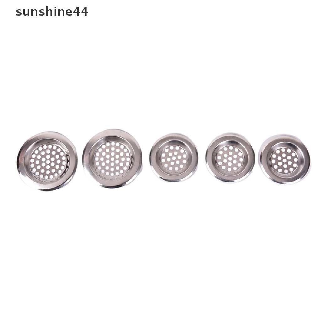 Sunshine Saringan Saluran Air Wastafel Dapur / Kamar Mandi Bahan Stainless Steel