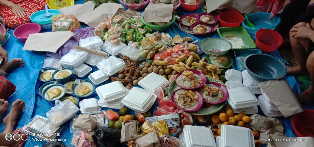 Baju Gamis Batik Jumbo Melar Bahan Calvin Jean Nalika Golden Danar