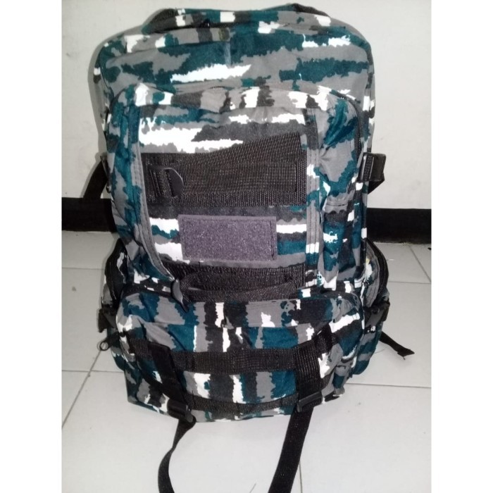 Tas Punggung Loreng TNI-AL - Tas Lebanon Jumbo - Ransel Loreng Marinir