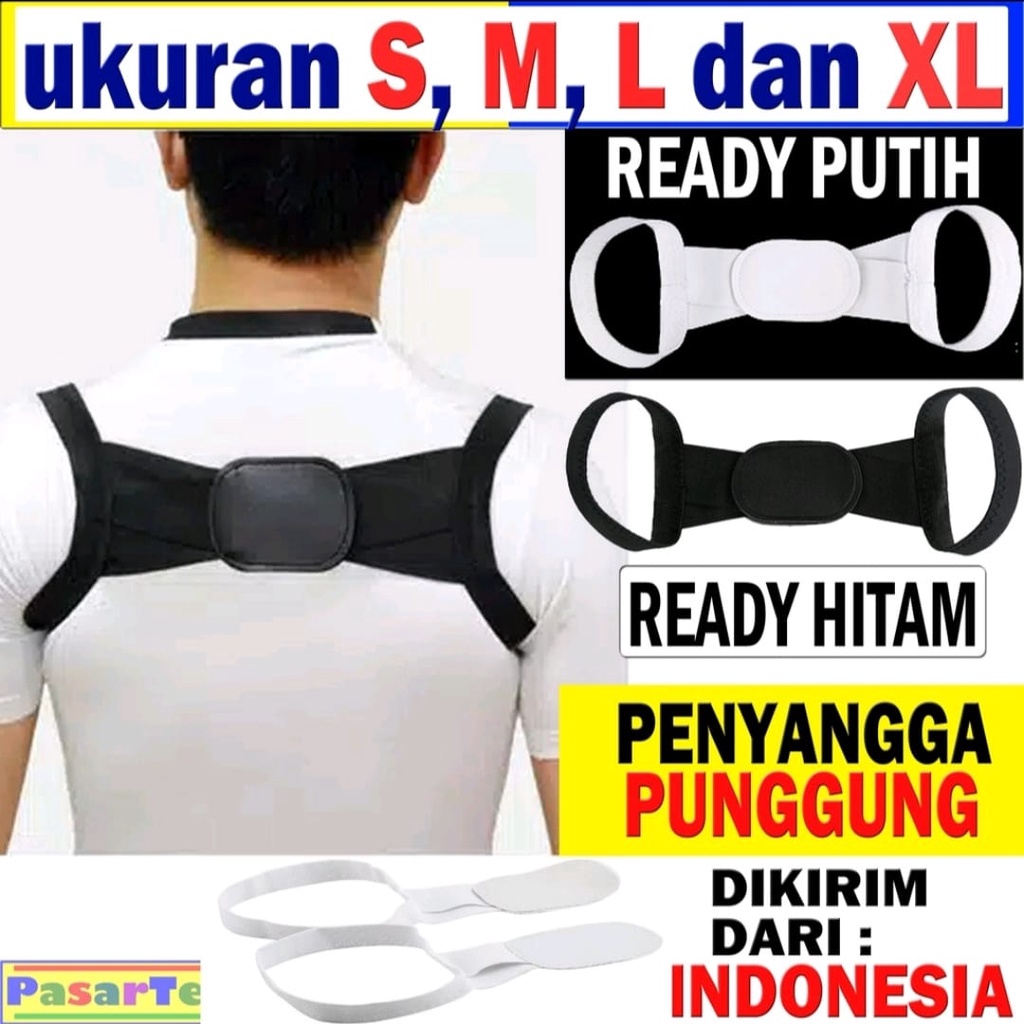 [BISA COD] Penyangga Punggung Penegak Badan Anti Bungkuk Posture Corrector Back Support postur