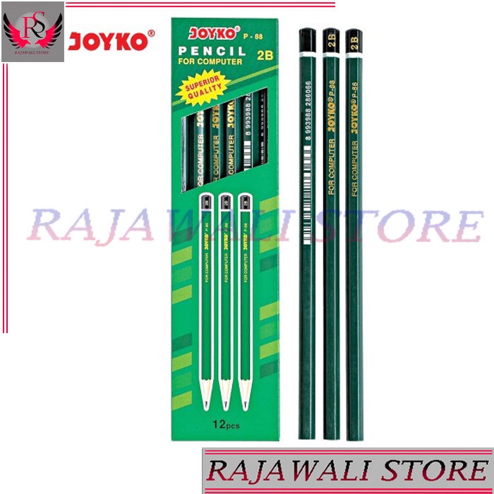 

Pencil / Pensil Joyko P-88 / 2B / 1 BOX 12 PCS - Rajawali Store 45