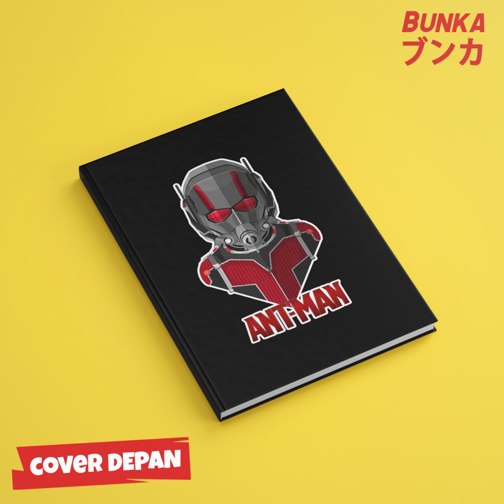 

Notebook Marvel Character Design Antman Hardcover A5 Buku Tulis Catatan Note Agenda Planner Jurnal
