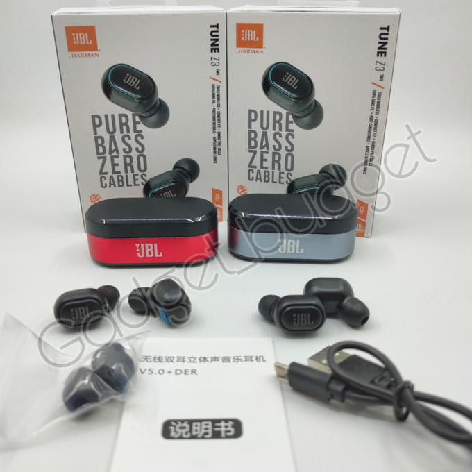 Jbl Purebass Headset Bluetooth Truely Wireless Earphone Ori Tune Z3 Sanah667