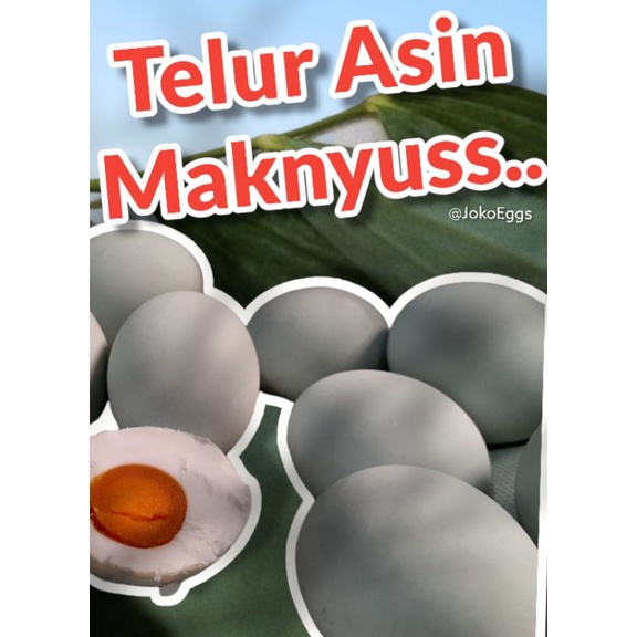 

Telur asin fresh harga(perbiji)