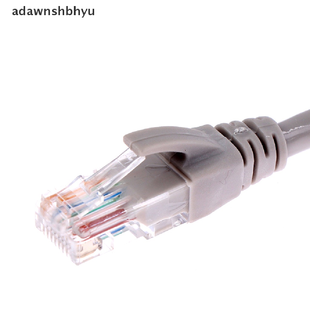 Kabel Jaringan Eterna adawnshbhyu CAT6E Male to Male RJ45 Patch LAN Kabel Pendek 0.2m-1.5m