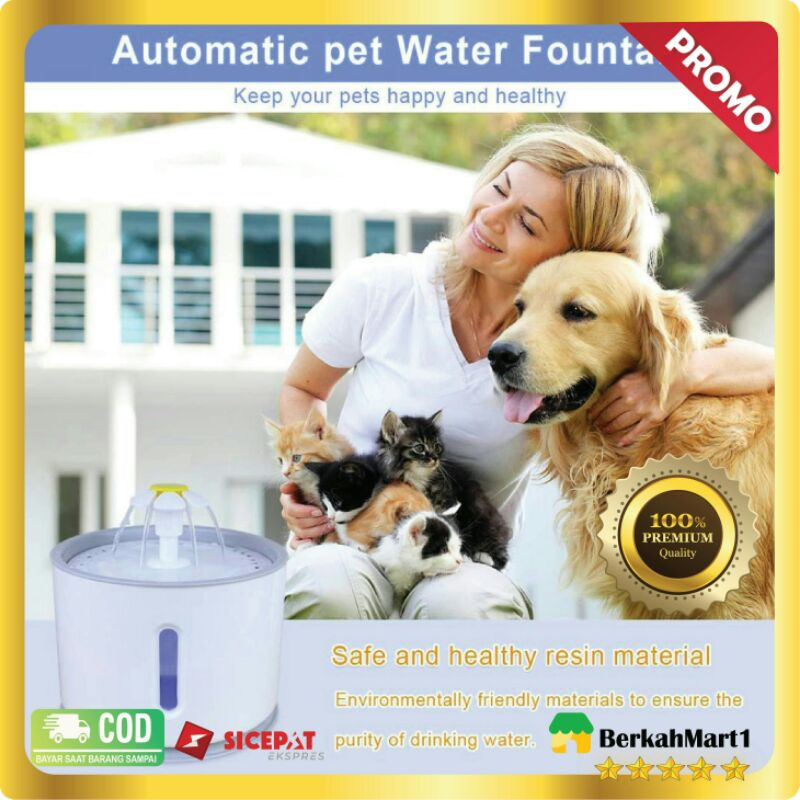 [Tempat Minum Kucing &amp; Anjing] Pet Water Dispenser Fountain Original