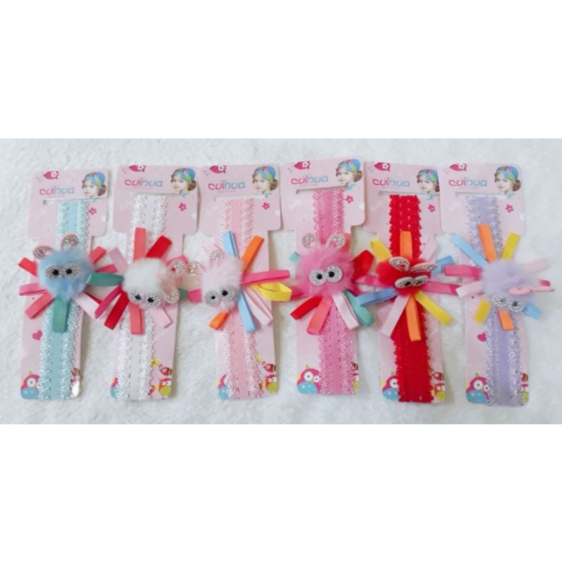 Bandana Bayi / Headband Bayi Impor Bandana Anak / Bandana Pita Cantik