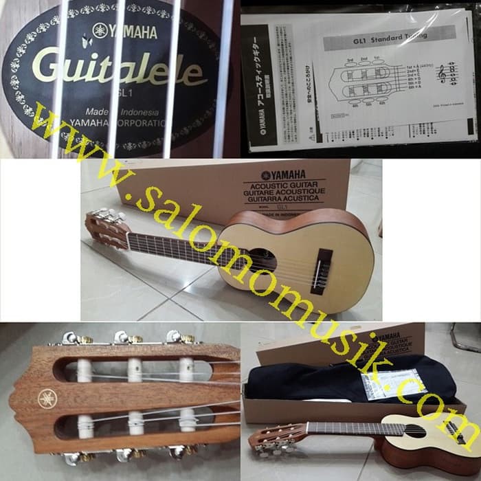 Cuci Gudang Yamaha Guitalele GL-1 FREE SOFTCASE ORI YAMAHA