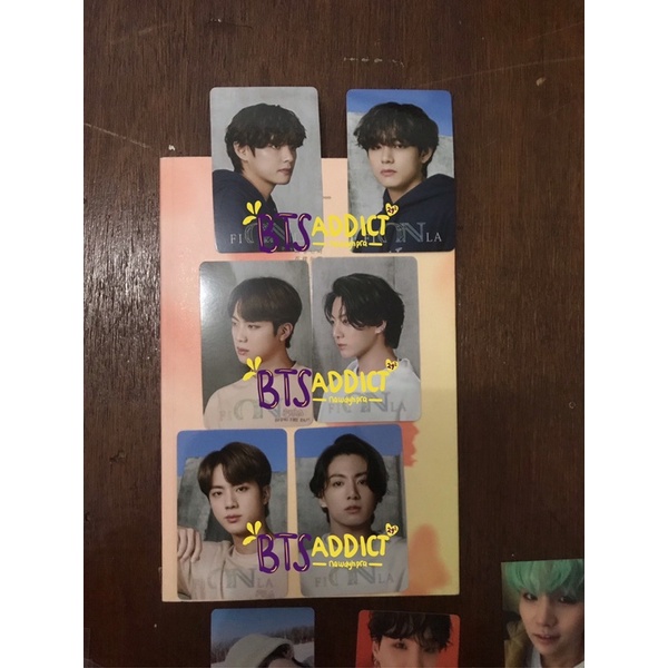 Suga Yoongi fake love official photocard Japan BTS Bangtan PC