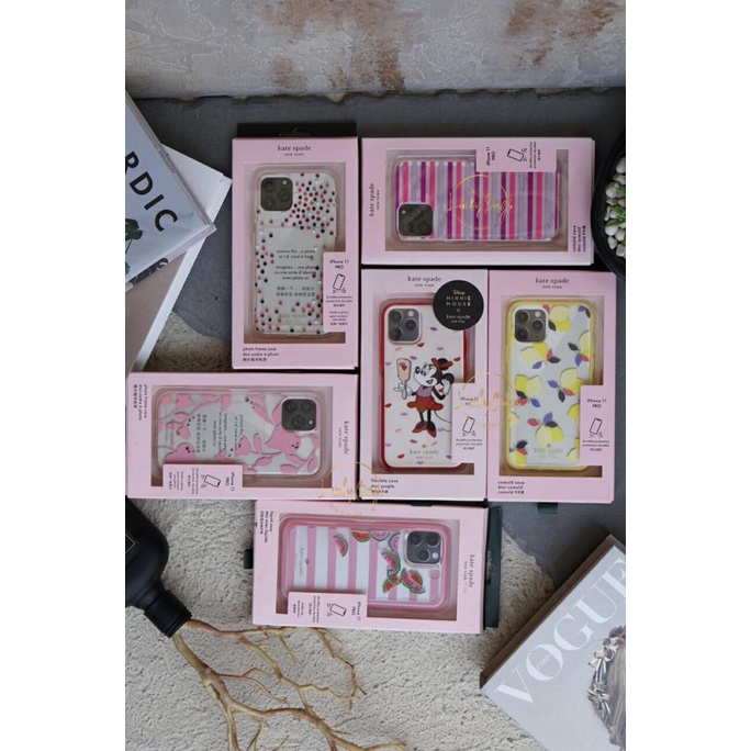 kate spade iphone cases 11 pro clear (authentic / original )