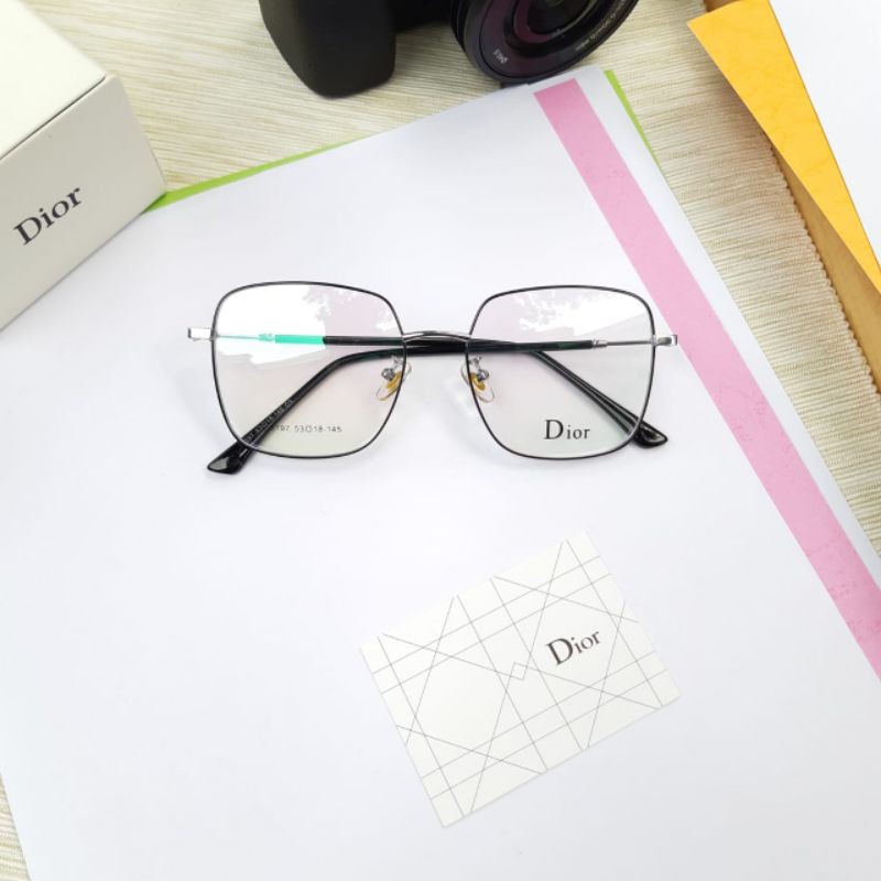 Kacamata Wanita Minus Frame 8197 Free Lensa Blueray Atau Photocromic