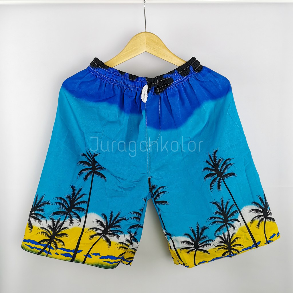 Celana Pendek Pantai Wanita Motif Surfing -SURF