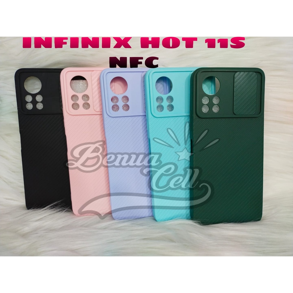 INFINIX HOT 11S NFC, HOT 11, HOT 10T //  CASE SLIDE KAMERA INFINIT HOT 11S, HOT 11, HOT 10T SOFTCASE SLIDING KAMERA - BC