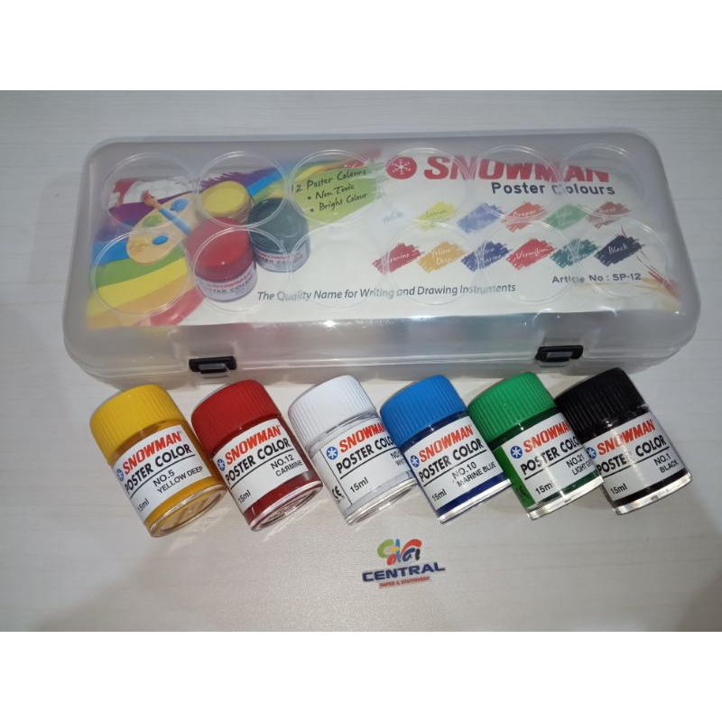 

SNOWMAN POSTER COLOUR