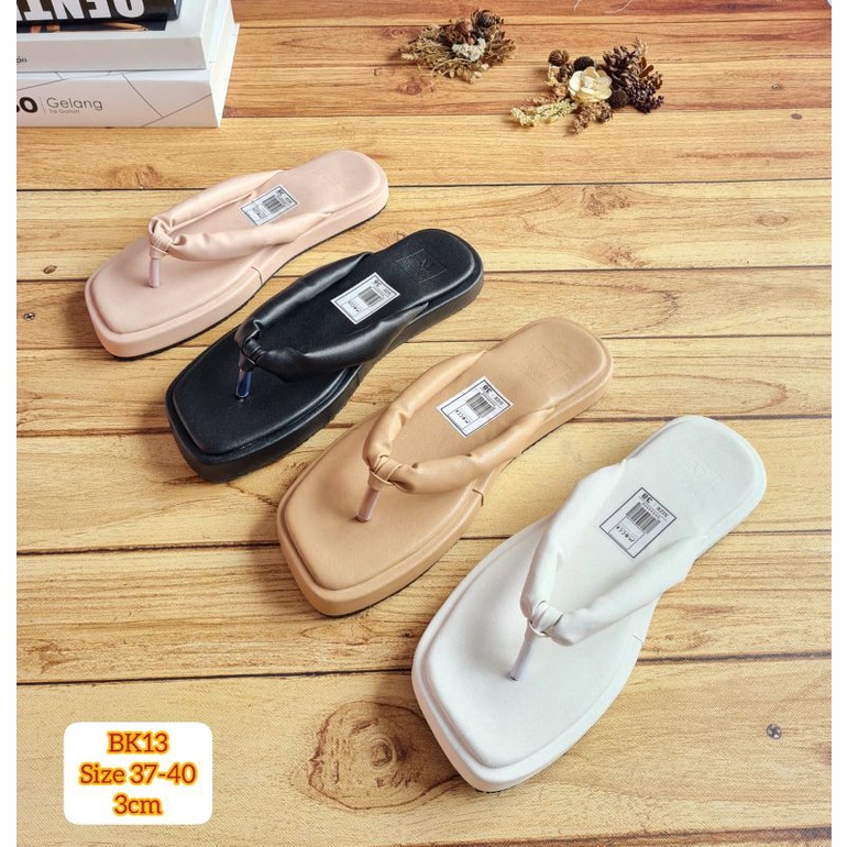 ABBUSHOES Bk 13 flip pop sepon super jepit andara 3cm