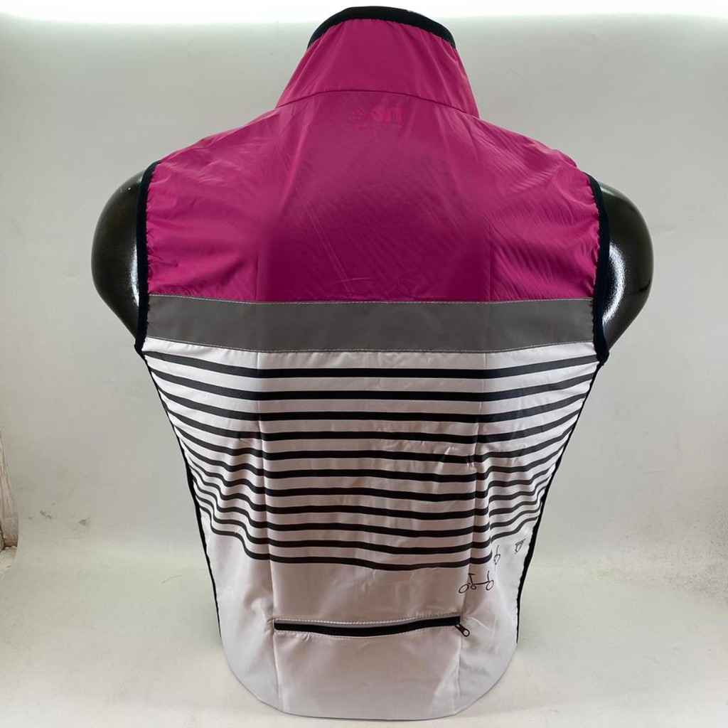 Rompi Bersepeda Vest Pria Wanita Gowes Trifold 3Sixty Dahon Troy Fnhon