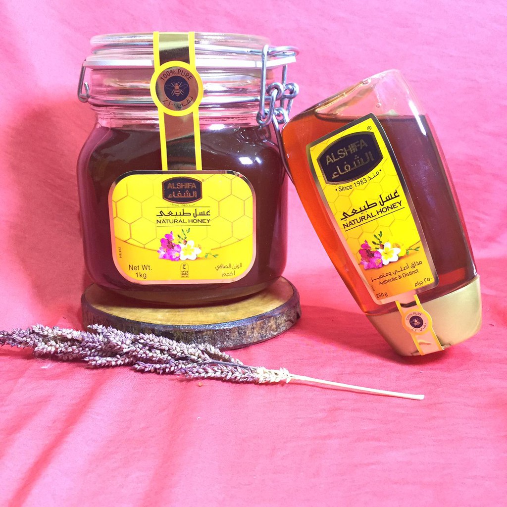 

Madu Murni Alshifa I Madu ASLI Arab Import I AL-SHIFA 1 KG FREE 250 gram I Madu Alshifa