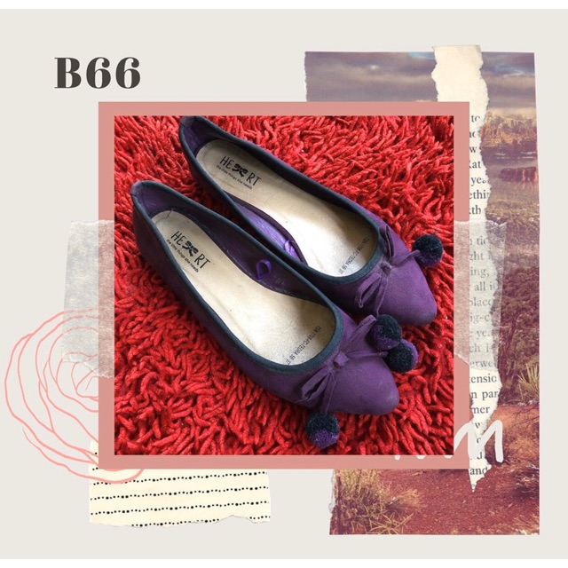 [PRELOVED] Flatshoes The Little Things She Needs Purple