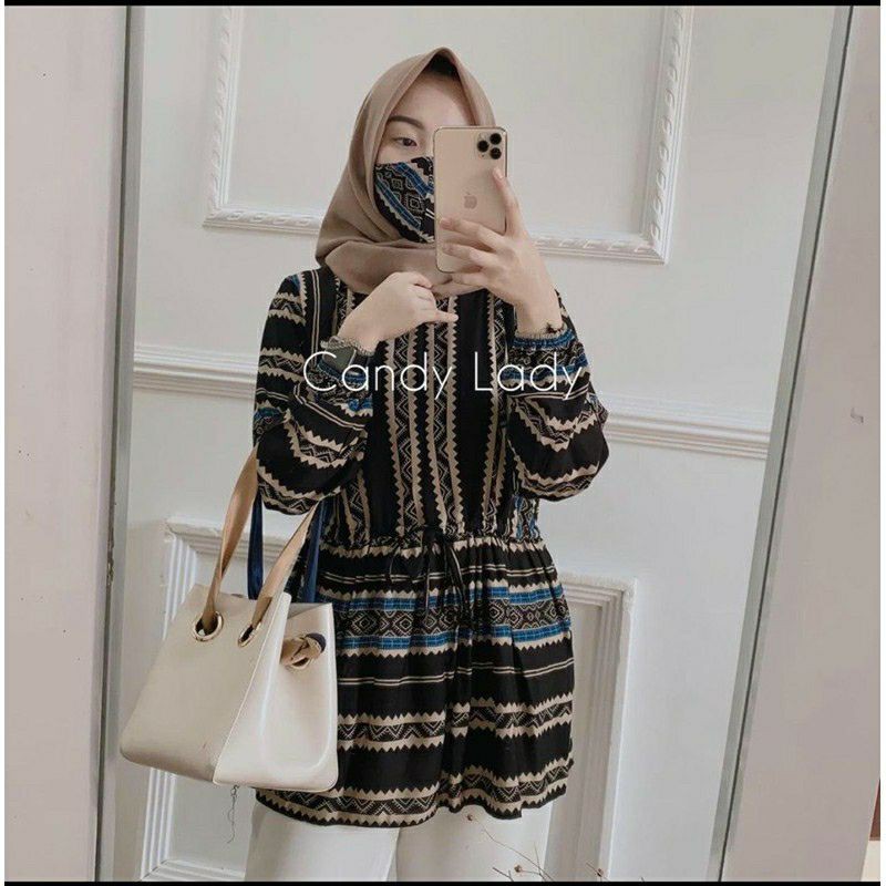 BLOUSE GEARA SERUT REMPEL RAYON VISCOSE