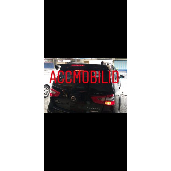 spoiler nissan all new livina all new grand livina livina x gear dengan lampu