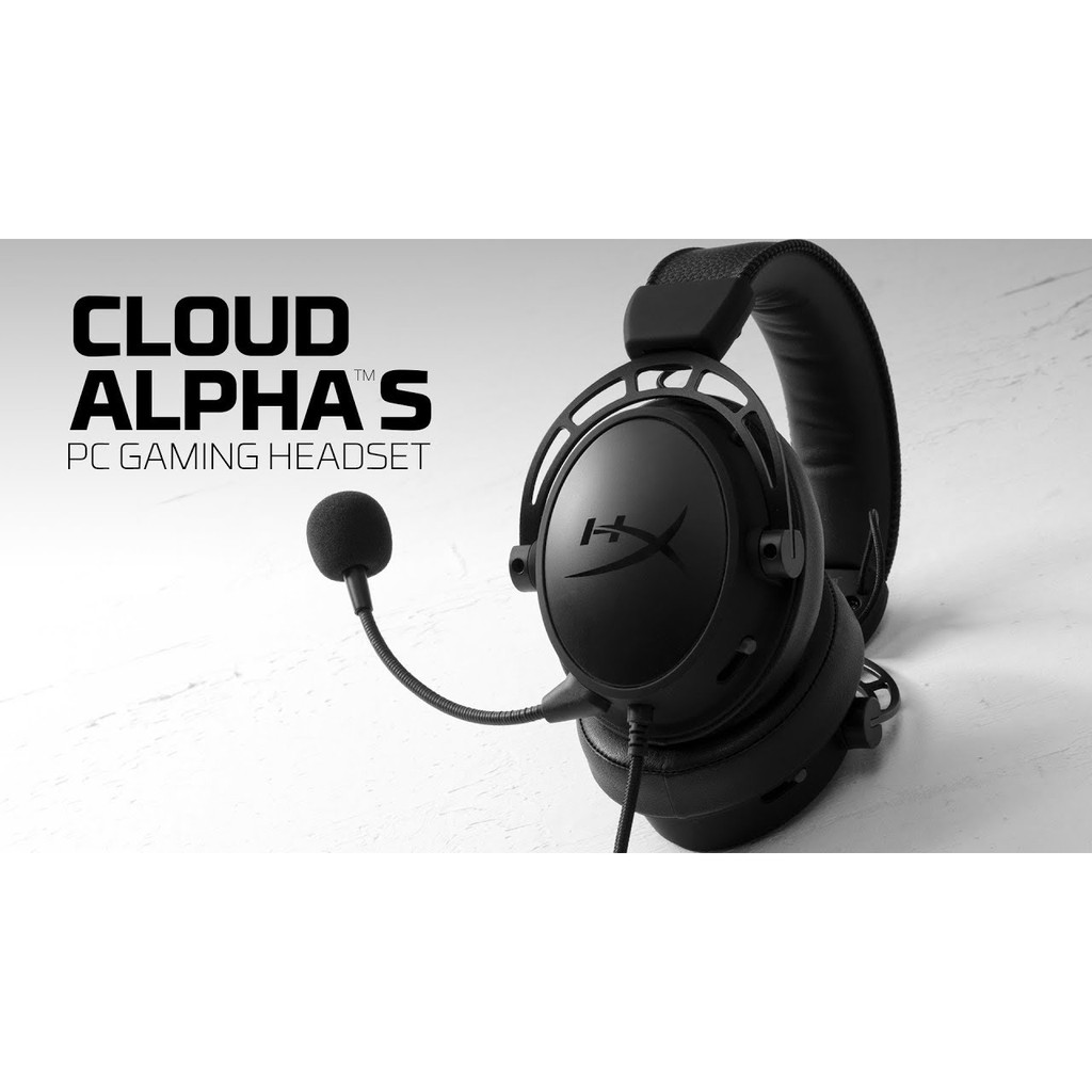 Headset gaming HyperX custom tuned 7.1 surround Cloud alpha s - Headphone Hyper X