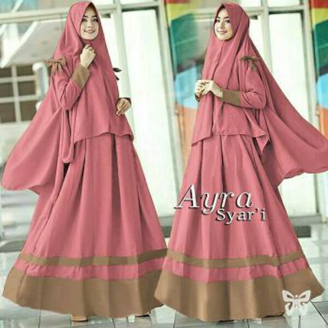 Maxi Ayra, maxi dress, dress muslim, gaun muslim, maxy syari, baju syari, syari lebaran, gamis Syari